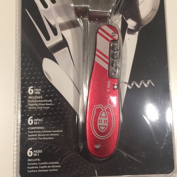 NHL BARBECUE MULTI-TOOL 6 piece tool - Picture 3 of 5